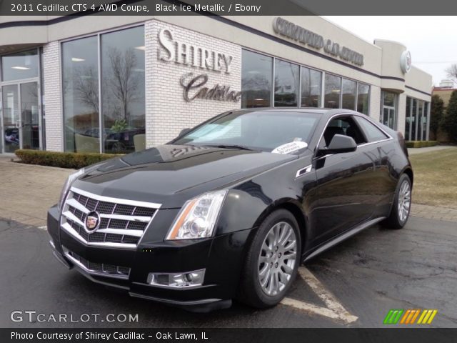 2011 Cadillac CTS 4 AWD Coupe in Black Ice Metallic