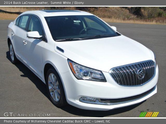 2014 Buick LaCrosse Leather in Summit White