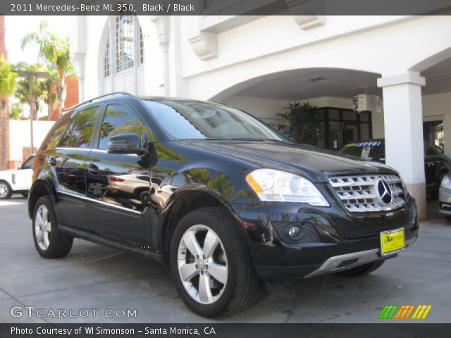 2011 Mercedes-Benz ML 350 in Black