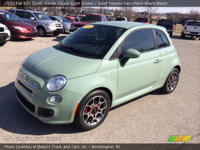 2012 Fiat 500 Sport in Verde Chiaro (Light Green)