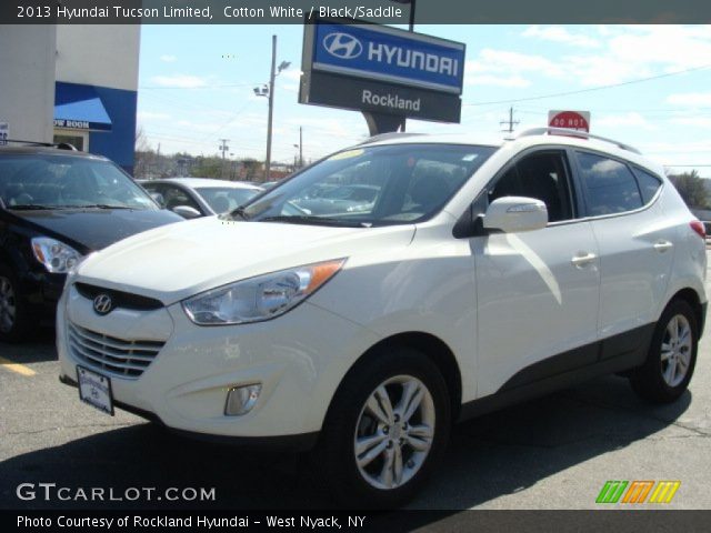 2013 Hyundai Tucson Limited in Cotton White