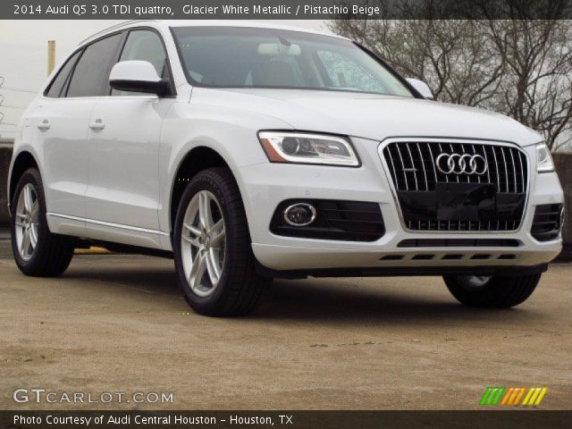 2014 Audi Q5 3.0 TDI quattro in Glacier White Metallic