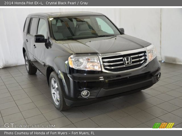 2014 Honda Pilot EX-L in Crystal Black Pearl