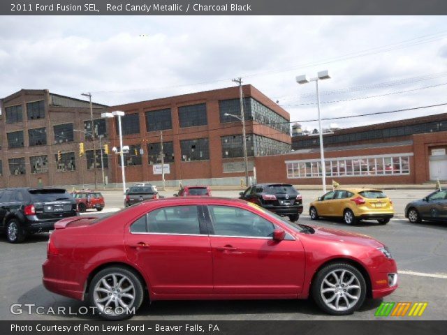 2011 Ford Fusion SEL in Red Candy Metallic