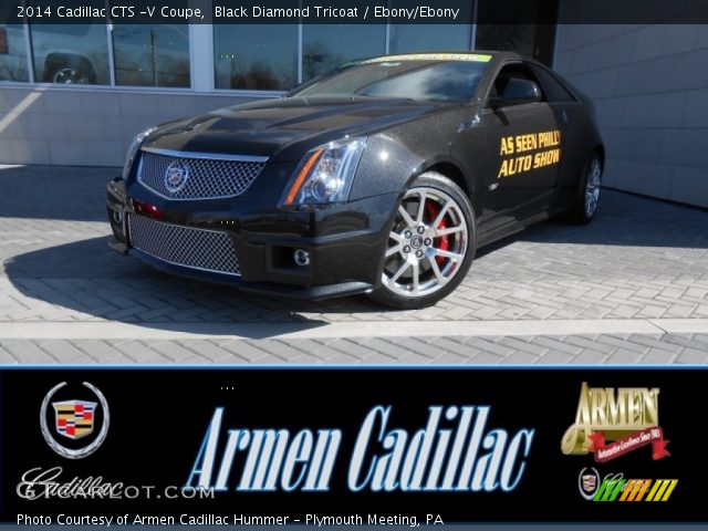 2014 Cadillac CTS -V Coupe in Black Diamond Tricoat