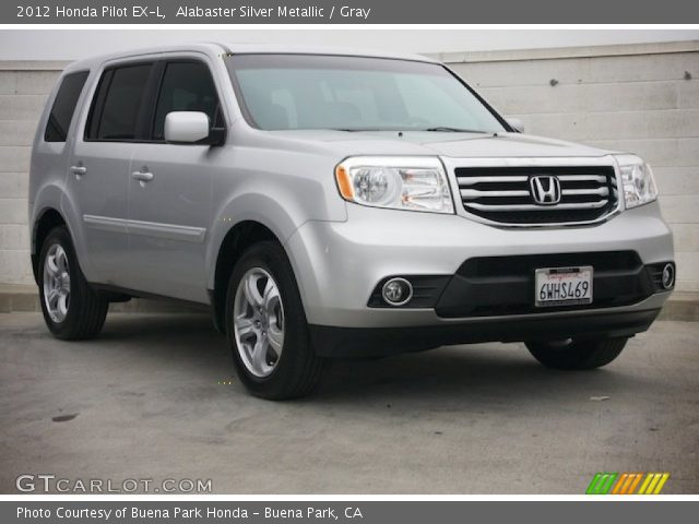 2012 Honda Pilot EX-L in Alabaster Silver Metallic