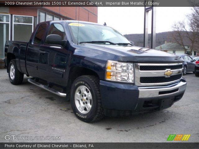 2009 Chevrolet Silverado 1500 LT Extended Cab 4x4 in Imperial Blue Metallic