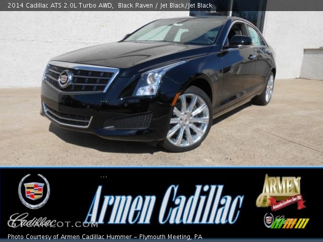 2014 Cadillac ATS 2.0L Turbo AWD in Black Raven