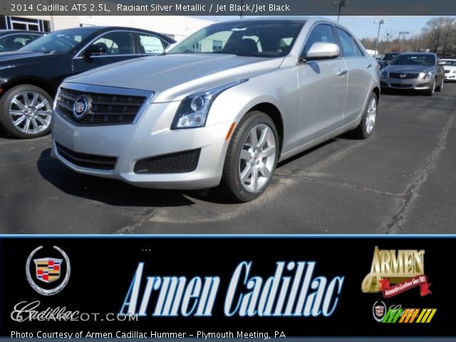 2014 Cadillac ATS 2.5L in Radiant Silver Metallic