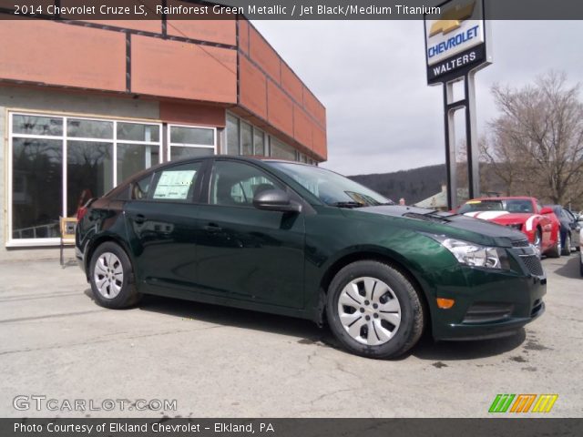 2014 Chevrolet Cruze LS in Rainforest Green Metallic