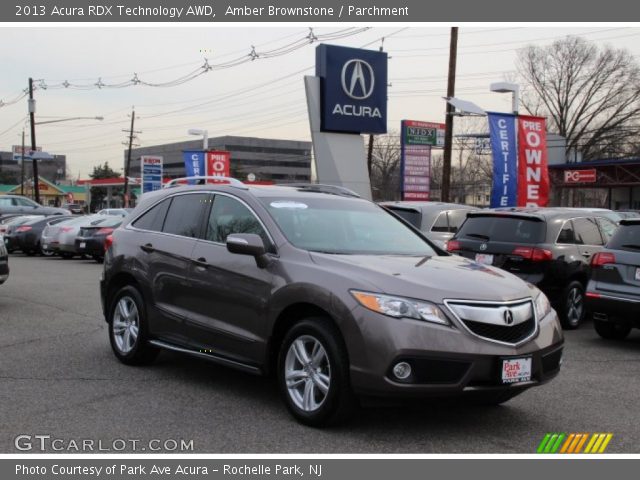 2013 Acura RDX Technology AWD in Amber Brownstone