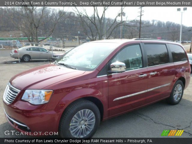 2014 Chrysler Town & Country Touring-L in Deep Cherry Red Crystal Pearl