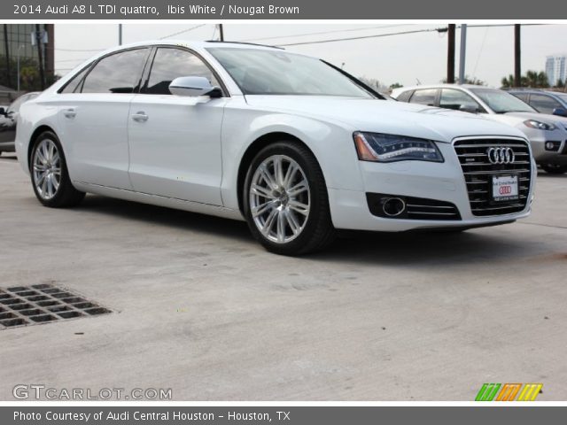 2014 Audi A8 L TDI quattro in Ibis White