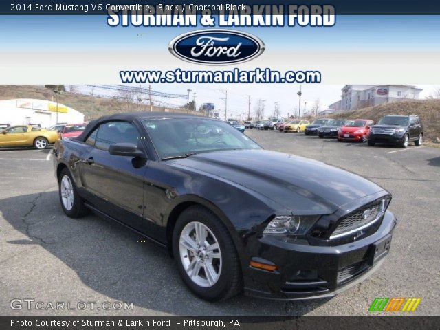2014 Ford Mustang V6 Convertible in Black