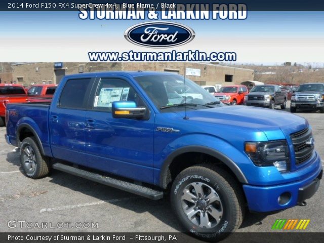 2014 Ford F150 FX4 SuperCrew 4x4 in Blue Flame