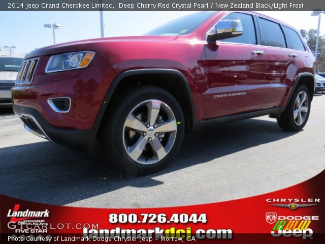 2014 Jeep Grand Cherokee Limited in Deep Cherry Red Crystal Pearl