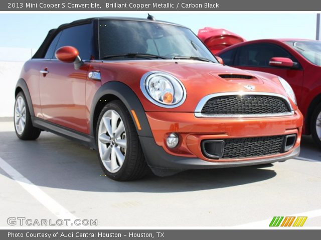 2013 Mini Cooper S Convertible in Brilliant Copper Metallic