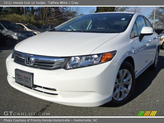 2012 Honda Civic LX Sedan in Taffeta White