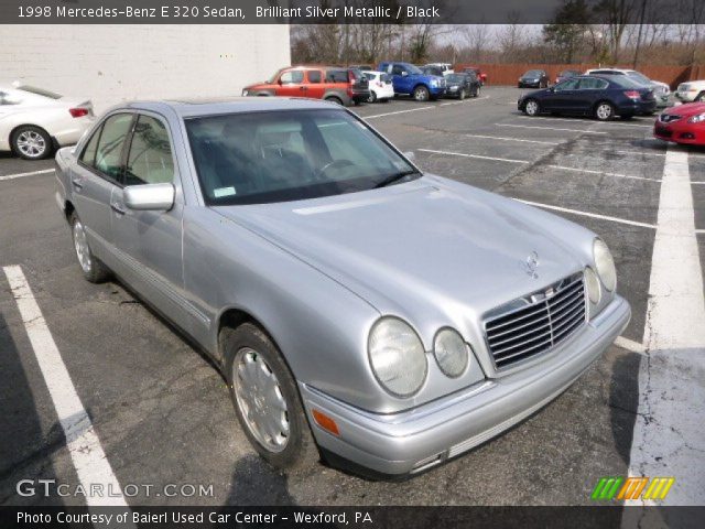 1998 Mercedes-Benz E 320 Sedan in Brilliant Silver Metallic