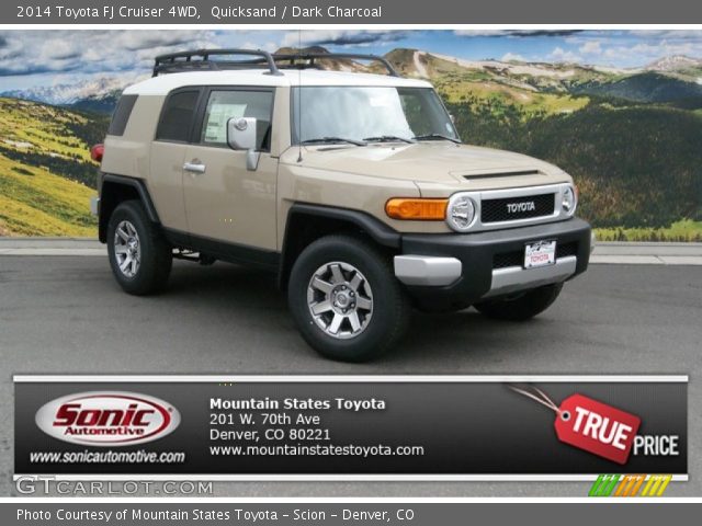 2014 Toyota FJ Cruiser 4WD in Quicksand