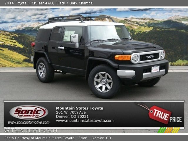 2014 Toyota FJ Cruiser 4WD in Black