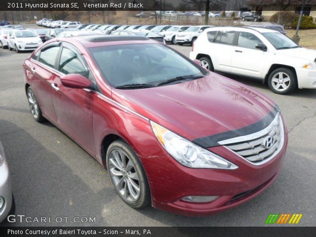 2011 Hyundai Sonata SE in Venetian Red