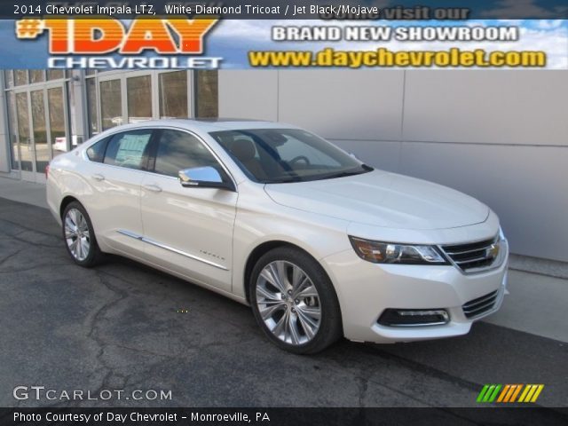 2014 Chevrolet Impala LTZ in White Diamond Tricoat