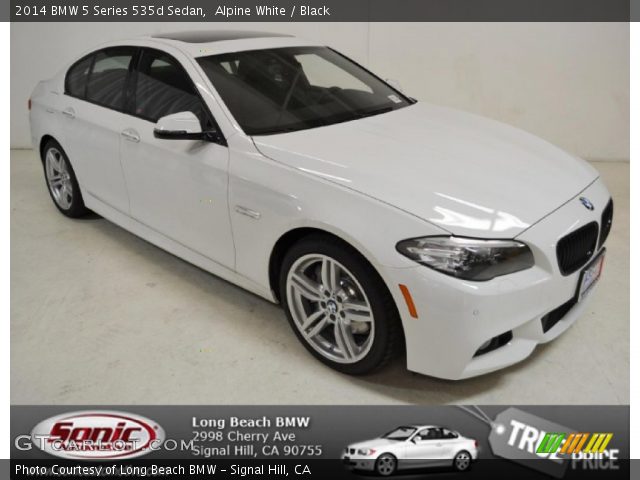 2014 BMW 5 Series 535d Sedan in Alpine White