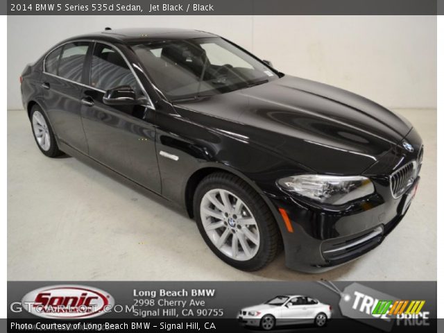 2014 BMW 5 Series 535d Sedan in Jet Black