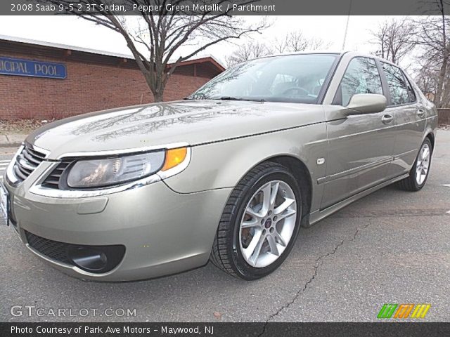 2008 Saab 9-5 2.3T Sedan in Pepper Green Metallic