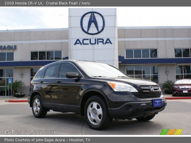 2009 Honda CR-V LX in Crystal Black Pearl