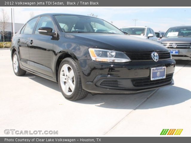 2012 Volkswagen Jetta TDI Sedan in Black