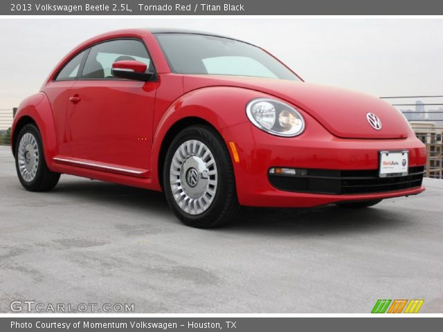 2013 Volkswagen Beetle 2.5L in Tornado Red