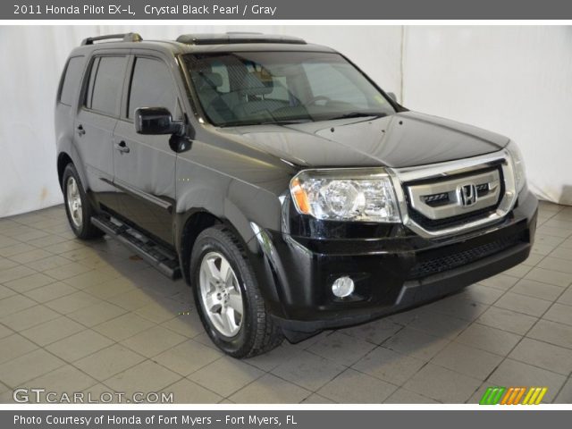 2011 Honda Pilot EX-L in Crystal Black Pearl
