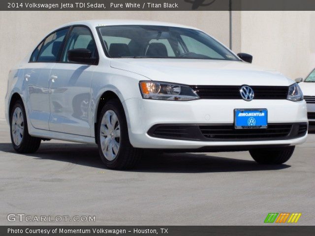 2014 Volkswagen Jetta TDI Sedan in Pure White