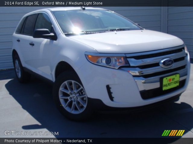 2014 Ford Edge SE in Oxford White