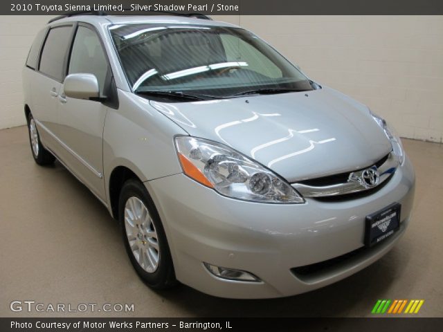 2010 Toyota Sienna Limited in Silver Shadow Pearl