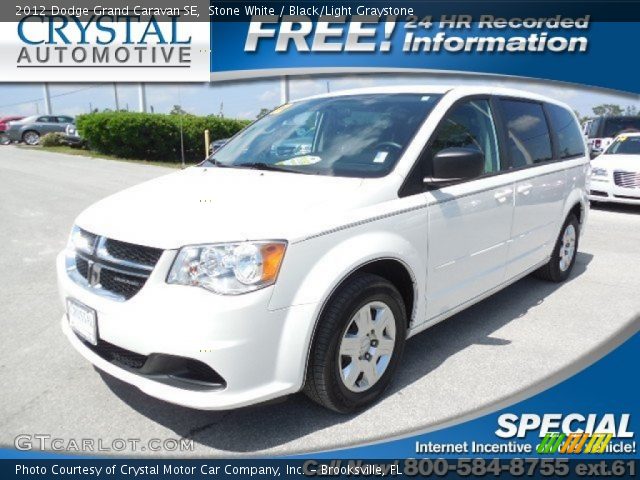2012 Dodge Grand Caravan SE in Stone White