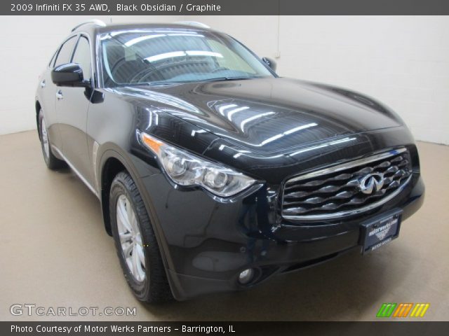 2009 Infiniti FX 35 AWD in Black Obsidian
