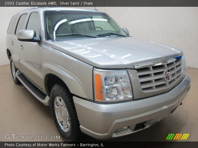 2003 Cadillac Escalade AWD in Silver Sand