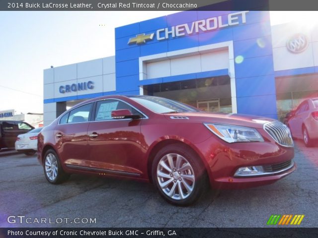 2014 Buick LaCrosse Leather in Crystal Red Tintcoat