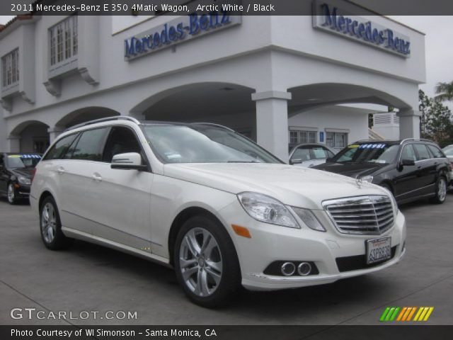 2011 Mercedes-Benz E 350 4Matic Wagon in Arctic White
