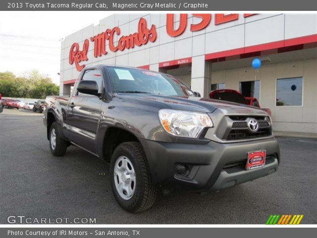 2013 Toyota Tacoma Regular Cab in Magnetic Gray Metallic