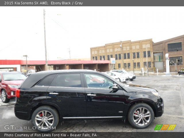 2015 Kia Sorento SX AWD in Ebony Black