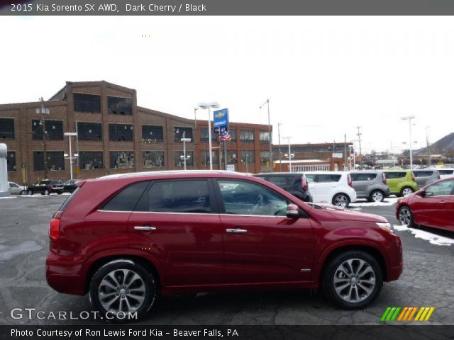 2015 Kia Sorento SX AWD in Dark Cherry