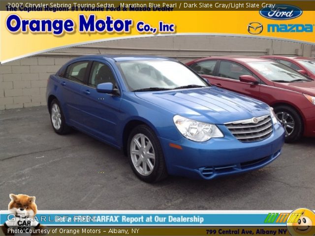 2007 Chrysler Sebring Touring Sedan in Marathon Blue Pearl