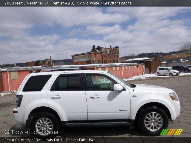 2008 Mercury Mariner V6 Premier 4WD in Oxford White