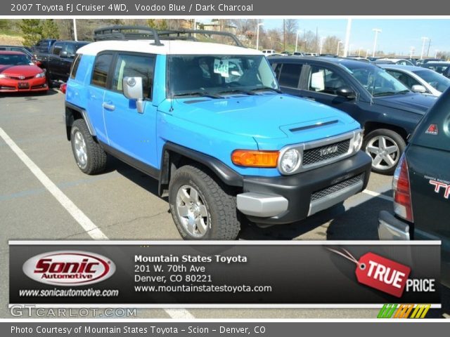 2007 Toyota FJ Cruiser 4WD in Voodoo Blue