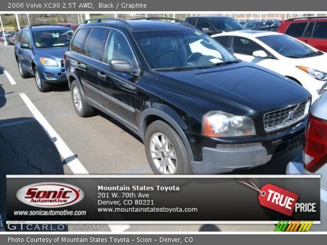 2006 Volvo XC90 2.5T AWD in Black