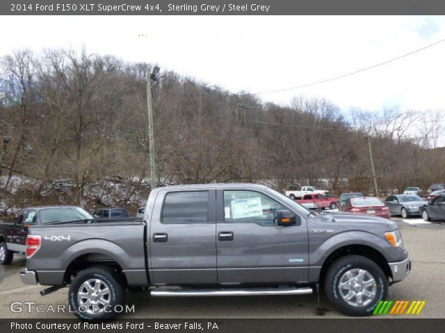 2014 Ford F150 XLT SuperCrew 4x4 in Sterling Grey